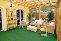 Winter garden in Hotel Panorama in Eger - cheap accommodation in Eger Winter garden in Hotel Panorama in Eger - cheap accommodation in Eger