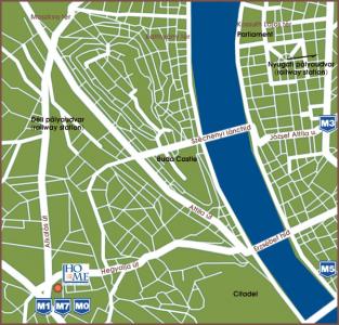 Budapest Hotel Mediterran - map - Hotel Mediterran**** Budapest - modern 4 star hotel in Budapest